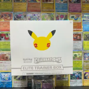 Pokémon Celebrations 25th Anniversary Elite Trainer Box (Sealed or Rip Live)