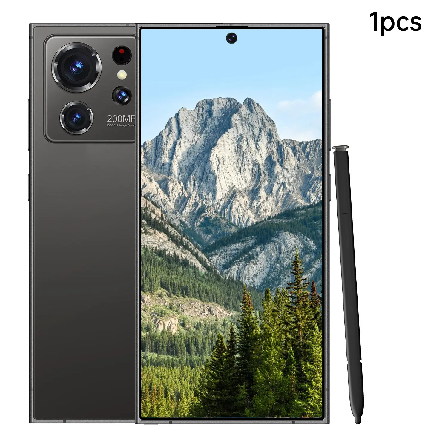 2026 Android Smartphone, 6.75 Inch Large Screen Dual Sim, 5mp + 13mp Cameras, Hidden Stylus, 128GB Expandable Storage, 4GB RAM, 4100mah Battery