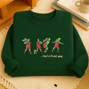 That’s It, I’m Not Going Christmas Sweatshirt, Christmas Embroidered Sweatshirt, Christmas Funny Sweatshirt, Christmas Gift