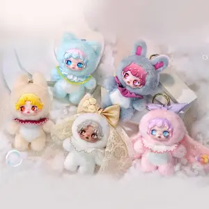 Heartfelt Whisper Pendant Series Blind Box, Cute Plush Backpack Charms