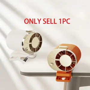 Portable USB Waist Fan, Multi-Functional Outdoor Clip-On Mini Fan, Handheld Desktop Fan, Ideal for Travel & Home Use