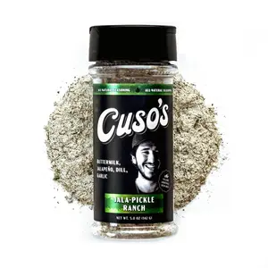 Cuso’s Jala-Pickle Ranch Seasoning – Zesty, Creamy & Spicy Pickle Ranch Blend for Chicken, Wings & Dips