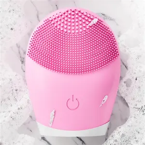 ✨ Electric Silicone Facial Cleansing Brush | Micro-Vibration Deep Cleansing, Exfoliating & Massaging 2-in-1 | Perfect for Home & Travel | Compact & Portable (Battery Operated)