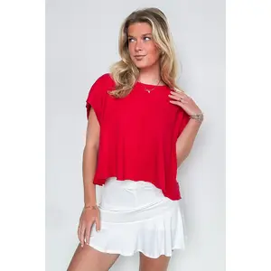 Rachel Open Back Tee