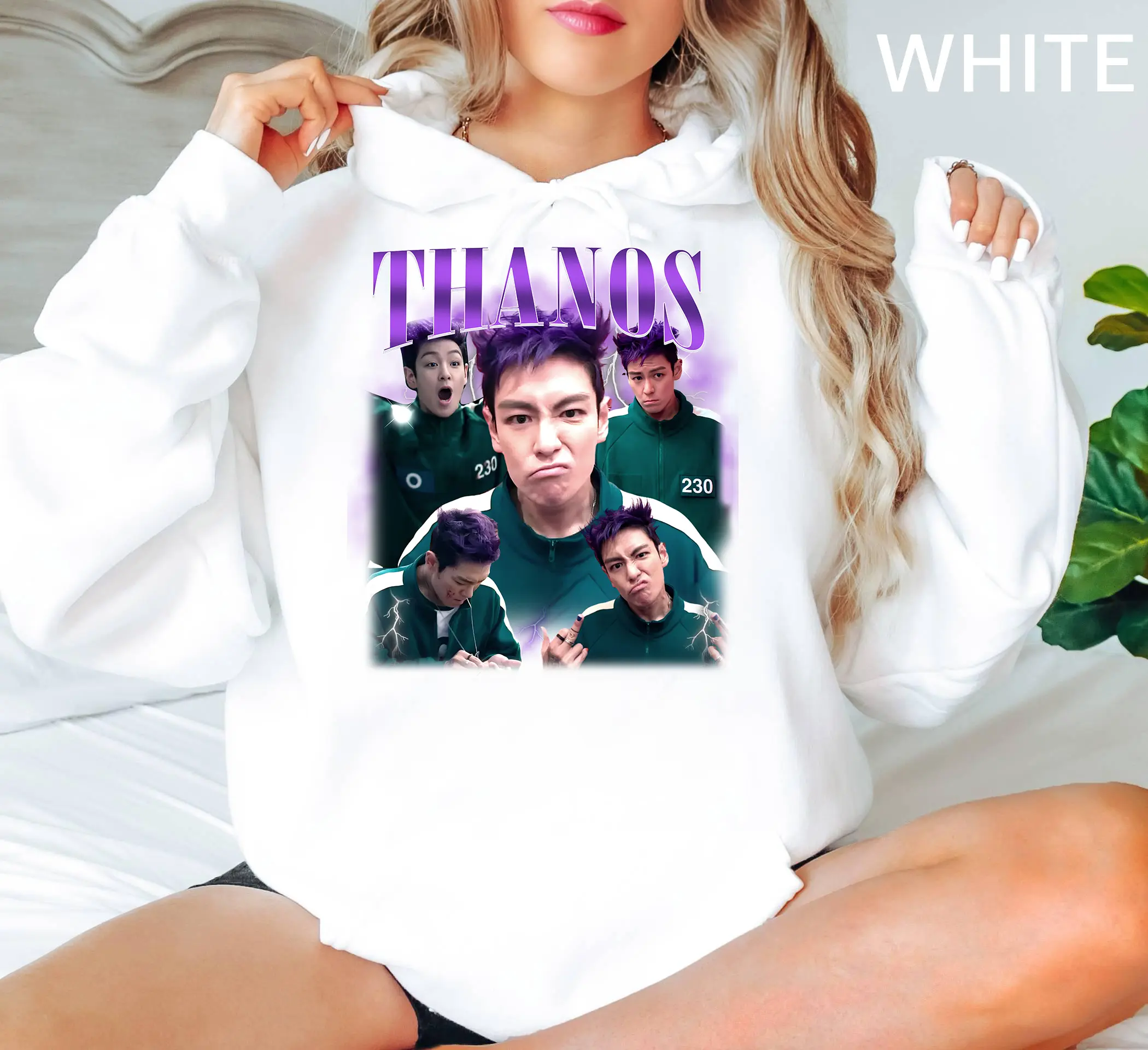 THANOS Squid Game Hoodie, TOP Thanos Hoodie, Squid Game2 Hoodie, Thanos The Rapper 230 Hoodie, Graphic Choi Seung Hyun Hoodies, Unisex Hoodies