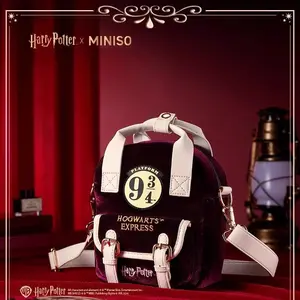 Harry Potter Series Handheld & Crossbody Bag – Stylish with Adjustable Strap Magic-Inspired Design for Fans, Daily Casual Bag & Special Occasions for Halloween Magical Details Convenience shoulder bag purses