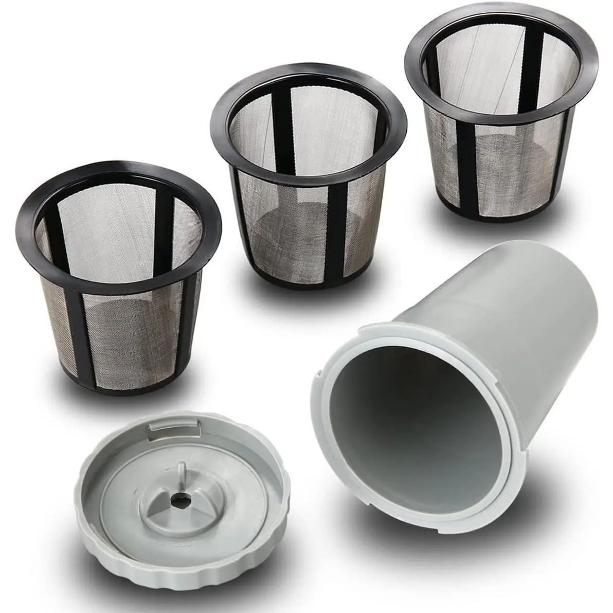 Coffee Filter Set for K Cups Replacement Filter for  My style Filter Housing Fits B30 B40 B50 B60 B70 Series(1 house + 3 filter)