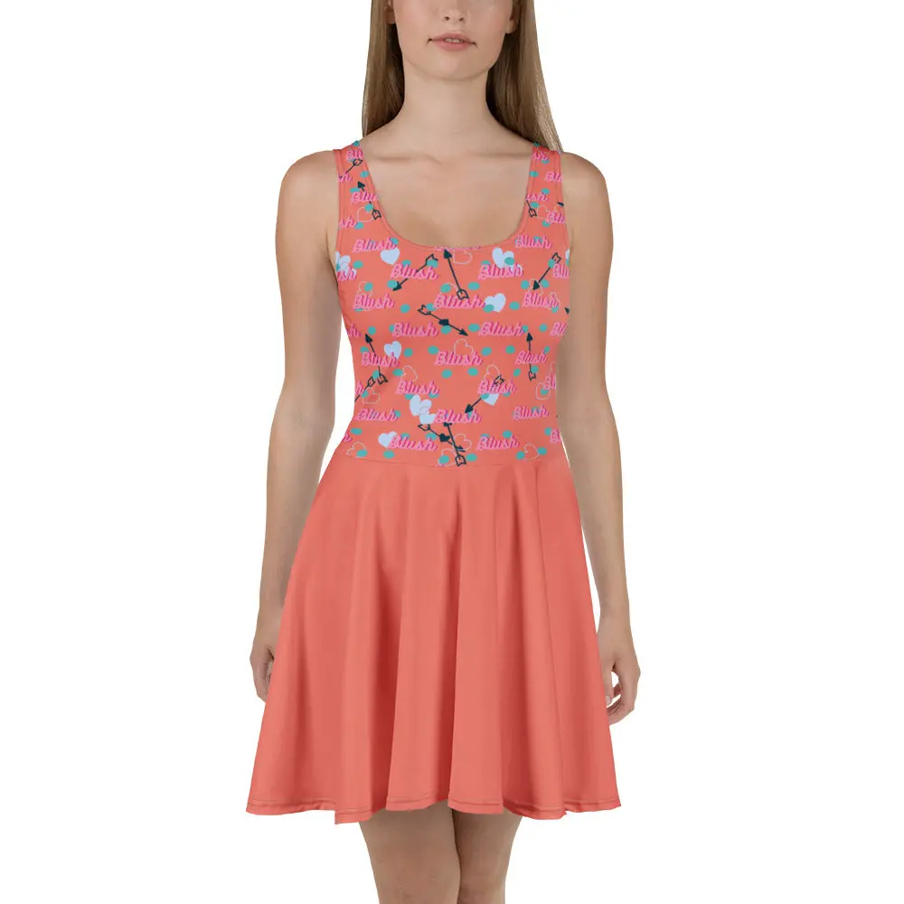 (Limited Time) Riderz Infinity "Pink Blush" - Skater Dress