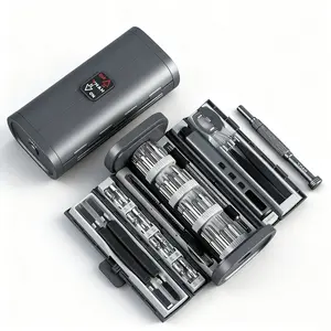 83-In-1 Electric Screwdriver Set, Sliding Box Design, Easy Press Access, Pressure Relief Axis Sound, Digital Furniture Small Equipment Repair Kit