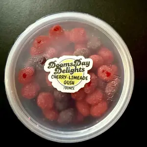 Cherry Limeaid  7 Ounce Gummy Candy - Sweet Snack