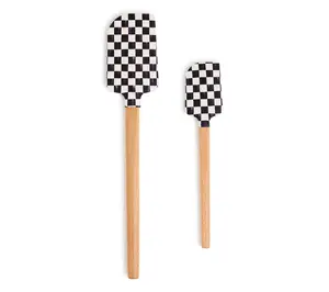 MacKenzie- Childs Set of 2 Check Spatula Set