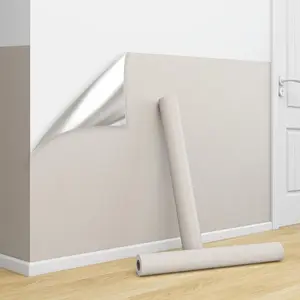 Self-adhesive Wallpaper, Peel and Stick Wallpaper Designs, 1 Roll Waterproof & Moisture-proof Wall Sticker, Wall Decorative Sticker for Home Bedroom Living Room Interior