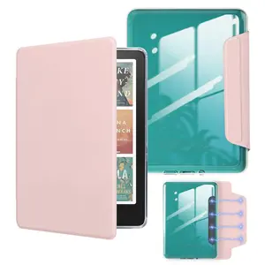 Magnetic Detachable Case for 6 Inch Kindle 11th Generation 2022, Slim Lightweight PU Protective Cover, Auto Wake Sleep Functionality, Kindle Accessories