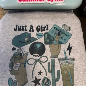 Just a girl Top