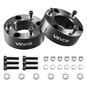 VEVOR 3 Inch Front Leveling Lift Kit for 2004-2025 Ford F150 2WD/4WD, 2003-2018 Expedition, 2005-2008 Lincoln Mark LT, Chassis Level Kit with 2PCS Heavy Duty Forged Aluminum Suspension Strut SpacersSummervibes