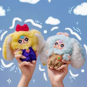 Baby Three Macaron Little Cute Bunny Series-V2 Plush Dolls Blind Box