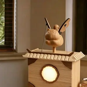 Palace Flying Cat Mechanical Ornament 🏯 Spinning Cat Night Light - Viral Desk Decor & Creative Gift! #TikTokMadeMeBuyIt