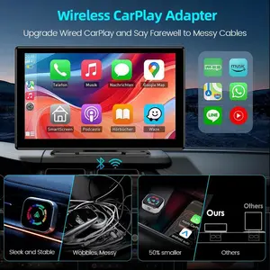 2026 Wireless CarPlay Adapter for iPhone & Android – Plug & Play, Fast Auto-Reconnect, No Delay