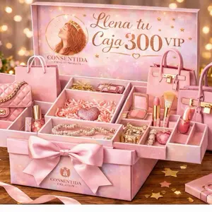 Caja sorpresa consentida , la caja se llena en el live , La caja de la imagen hace parte de logo leer la descripción