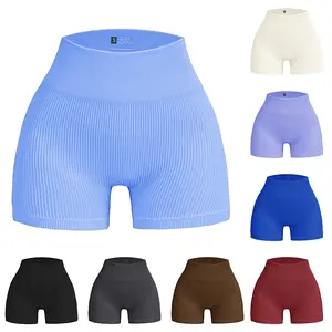 Women's Workout Gym Shorts High Waisted Yoga Biker Shorts