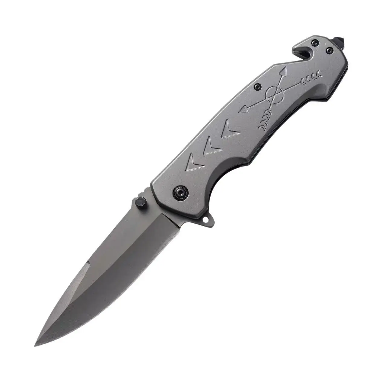 Folding knife tactical survival stainless steel knife portable pocket self-defense knife household peeling fruit knife suitable for fishing leisure camping hiking picnic gift for men
