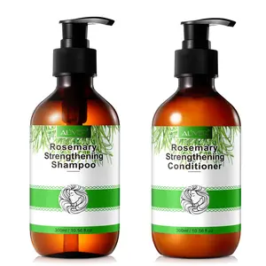 Aliver Rosemary Strengthen Combo Shampoo & Conditioner, for All Hair Types, Hair Care,  Nourishing & Repairing hair (300ml) Cleanser Cleansing