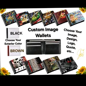 Bi-Fold Wallet, Sublimation Wallet, Custom Image Wallet, Family Images, Money Wallet, Any Image, Any Design, Gift, Popular Gifts, for All Ages, Dad, Grandpa, Papa, Husband, Brother, Son, Him, Her, Anyone.