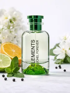 Elements Green Eau de Parfum Set - Elegant & Fresh Scent for Versatile Use, Refined Aroma, Perfect for Daily Wear