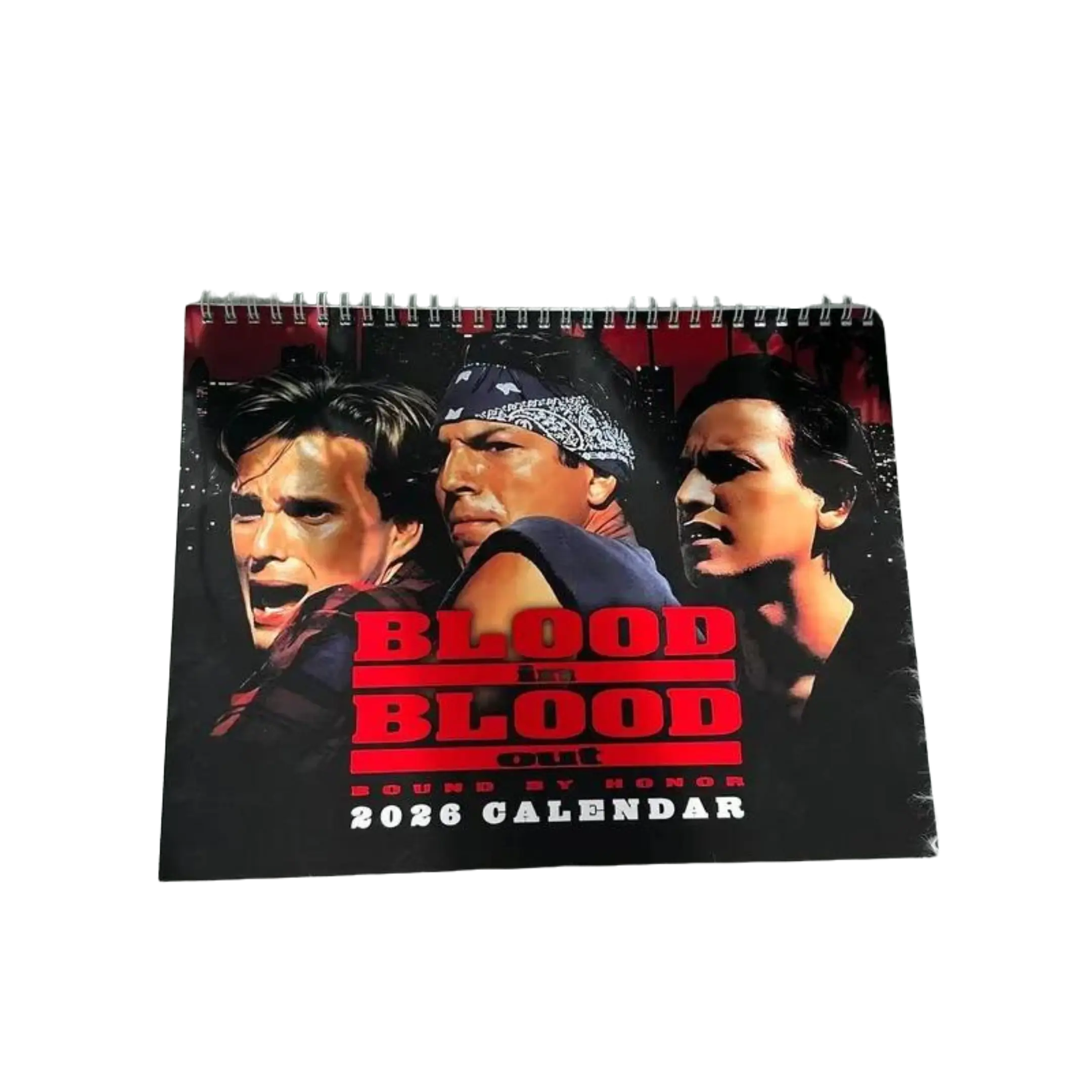 BloodInBloodOut 2026 Calendar Ver2, BIBO 2026 Wall Calendar Ver2, Movie Calendar, 2026 Calendar, Unique Christmas Gift, Calendar Gift, Holiday Gift Ideas