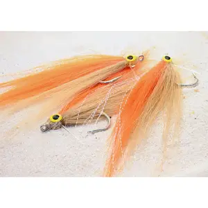 Saltwater Fishing Fly for Tarpon, Snook & Reds - 3 Pack - Hook #3/0