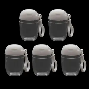 Travel Empty Bottle Keychain – For Hand Sanitizer, Conditioner, Toiletries