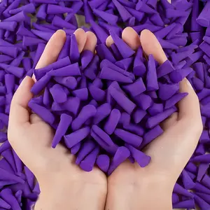 49 Lavender & Lemongrass Scented Incense Cones, Perfect for Meditation Yoga, Compatible with Waterfall Incense Burner, Home Office Decor