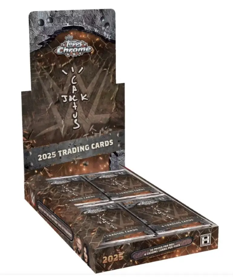 2025 Topps Chrome WWE x Cactus Jack