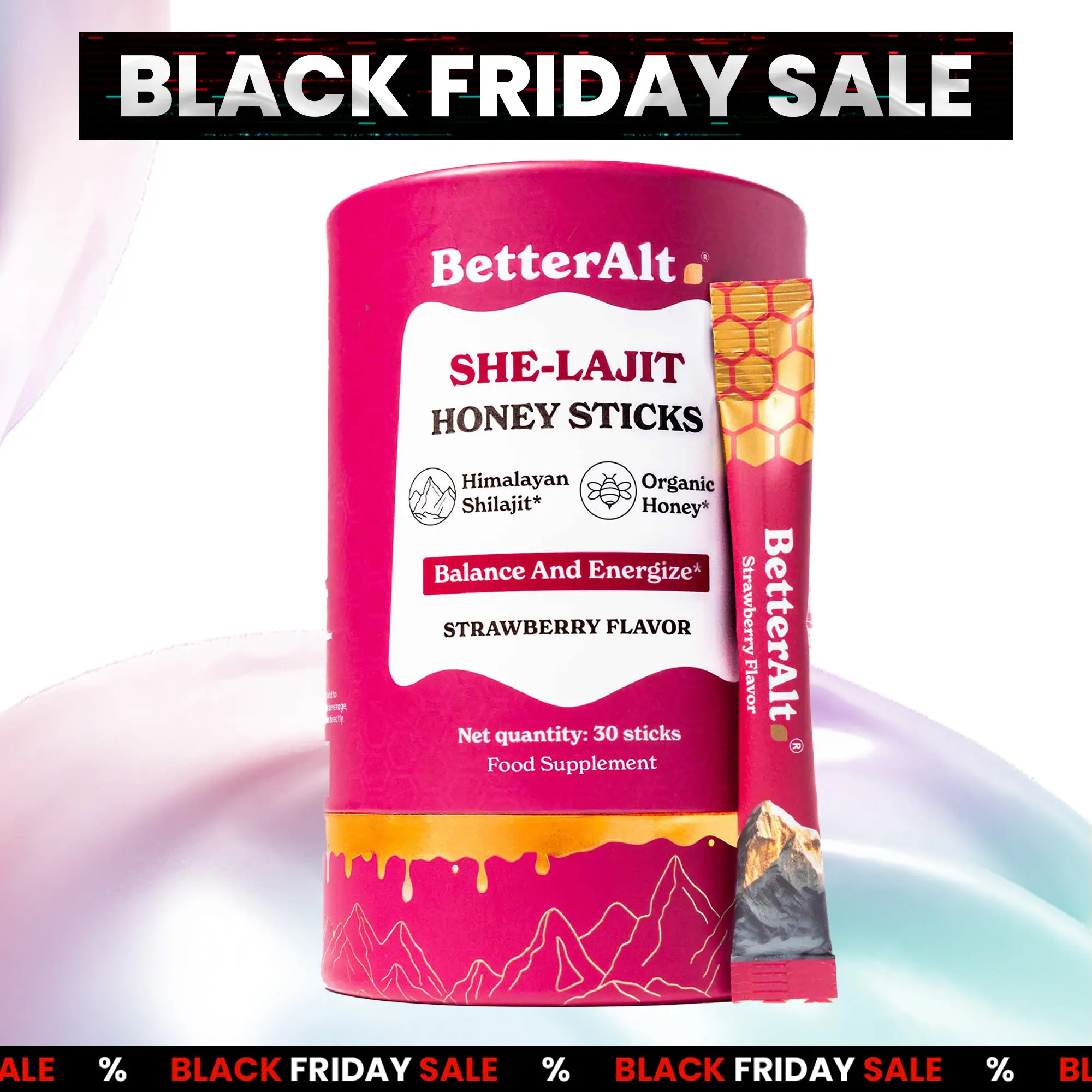 60 Strawberry Sticks