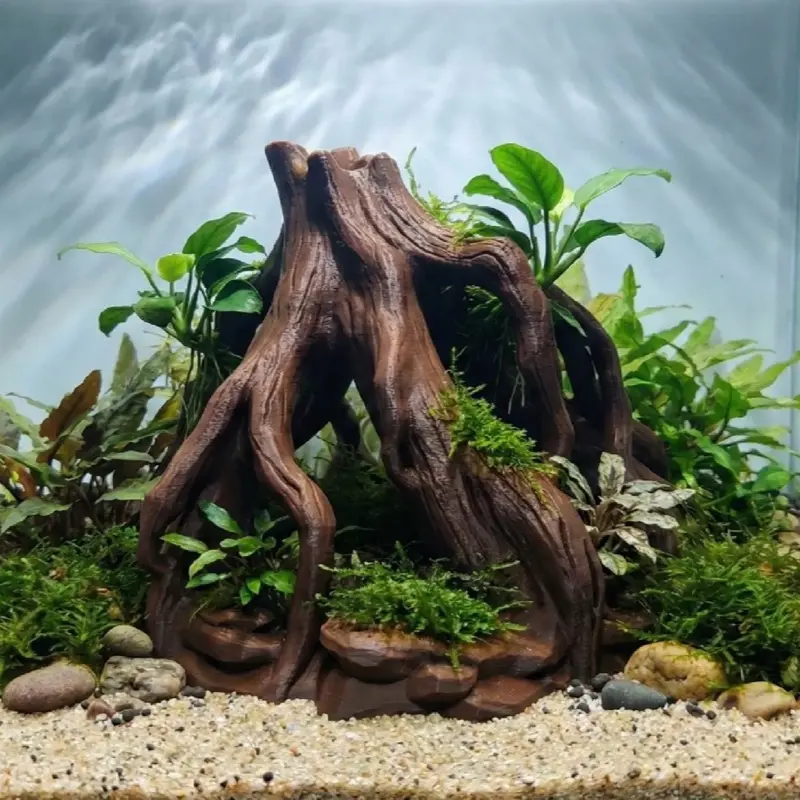 Aquarium Terrarium Tall Mangrove Root Cave Aquarium Terrarium Tall Mangrove Root Cave