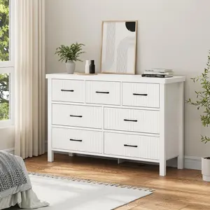 Jocoevol Farmhouse Buffet & Sideboard Cabinet with Storage, Pantry Cabinet with Drawers,Coffee Bar Station Table for Kitchen, Living Room & Dining Room