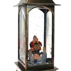 Ramadan Water LanternsMusic + Led light + Rotate + Liquid inside up sign Light up for Ramadan decorations and for home decorations Ornaments Religious Gift Room