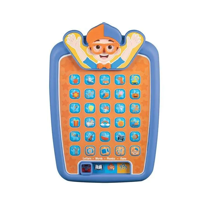 Blippi Toddler Tablet - Portable Learning Tablet with Educational Games, Phonics Learning Pad