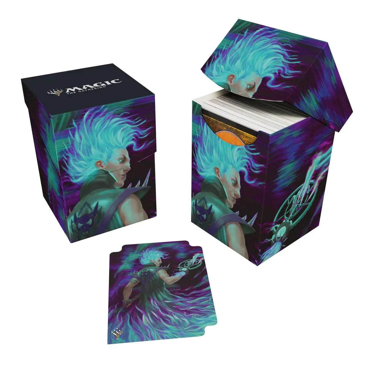 Aetherdrift Winter, Cursed Rider 100+ DECK BOX® for Magic: The Gathering Aetherdrift Winter, Cursed Rider 100+ DECK BOX® for Magic: The Gathering