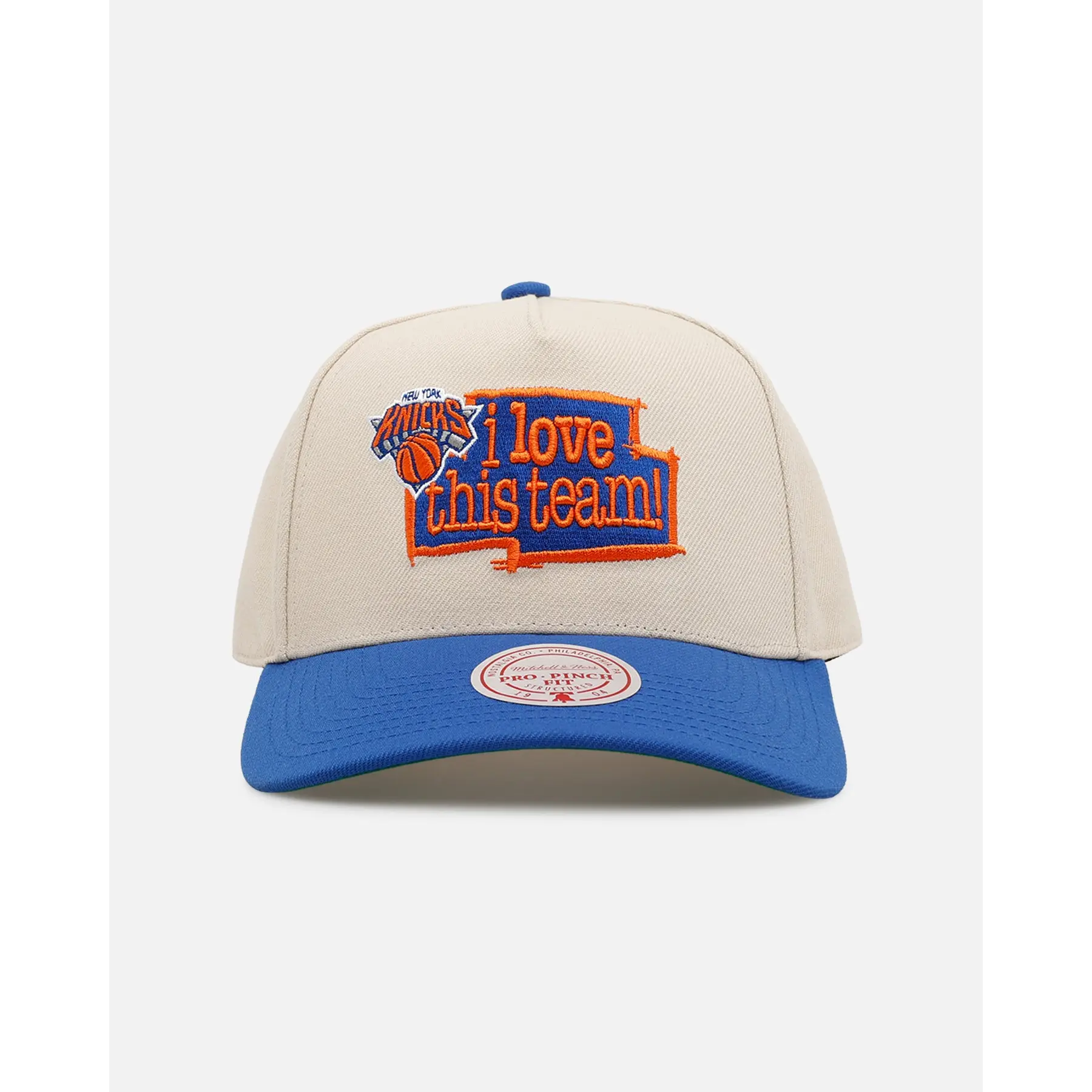 Mitchell & Ness New York Knicks 'Love' Pro Pinch Snapback OTC