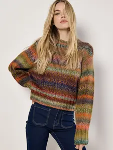 Chunky Knit Multi Color Sweater