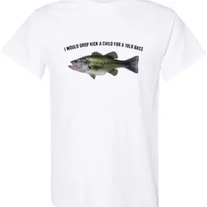 Drop kick for 10lb bass shirt