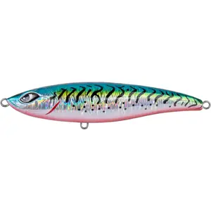 Alwonder Floating Diving Stickbait Fishing Lures 7" Saltwater Stick Baits Lures Hard Baits Heavy-Duty ABS Shell 2-2/3oz Offshore Lure Jerkbait Fishing Plugs for Kingfish Tuna Mackerel and GT
