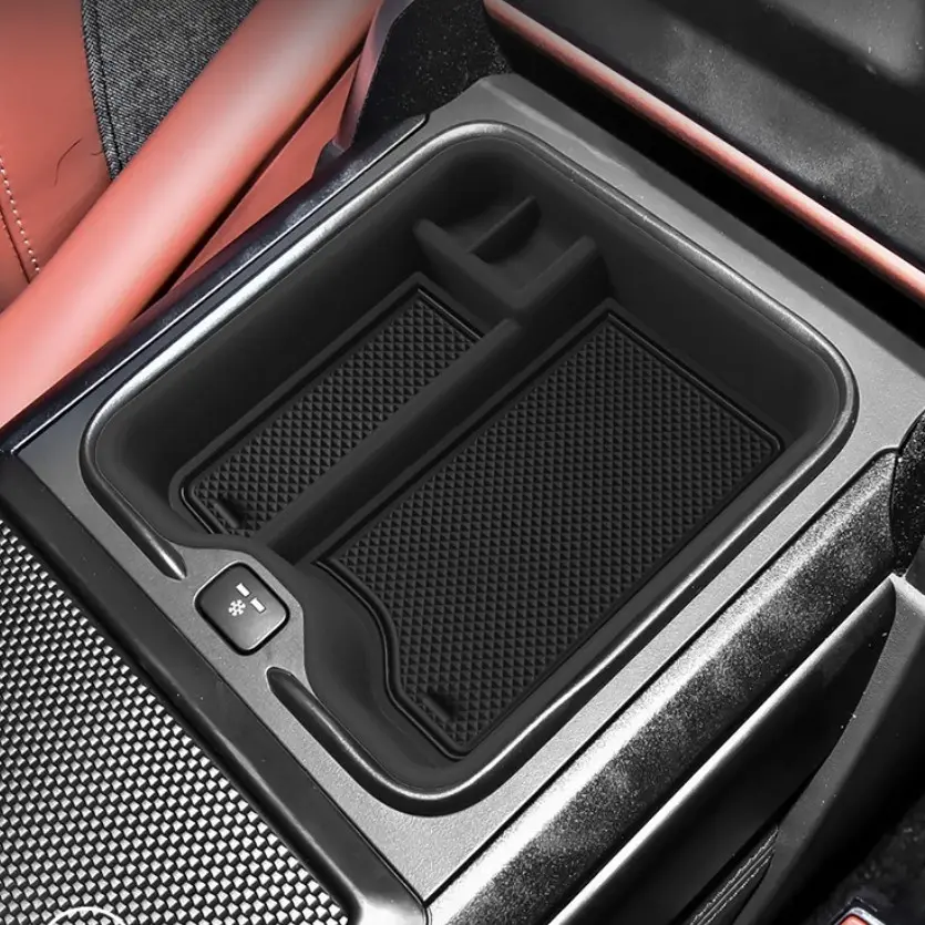 Central Console Storage Tray for 2023-2026 Land Rover Range Rover Autobiography & Sport (Original Cooling Style) CenterArmrest Box, Armrest Storage Box Organizer, Car Organizer for Console Accessories, Car Storage Organizers