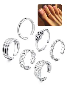 Adjustable Open Toe Ring, Fashionable Toe Ring for Women & Girls, Fashion Maximalist Jewelry for Party, Daily Clothing Decor, Trendy All-match & Exquisite Jewelry for Birthday Gift, Body Jewelry, Body Jewellery