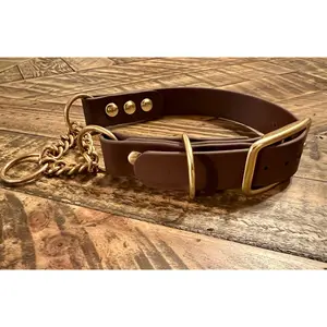 EV PINNACLE ROCK Adjustable Martingale Collars (1", Brass)