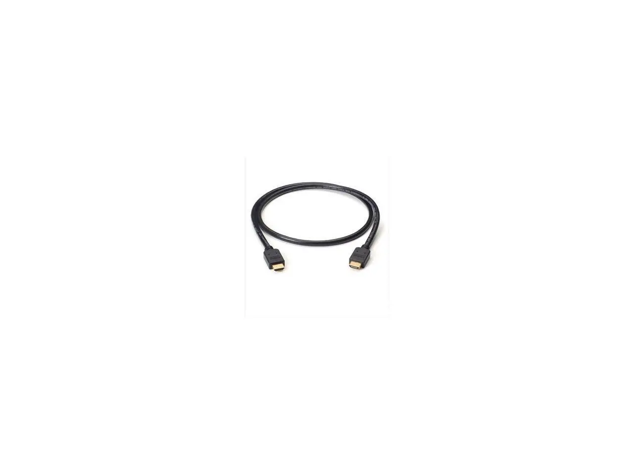 Black Box Corporation VCB-HDMI-005M 16.4 ft. (5.0m) Black Connector on First End:1 x 19-pin HDMI (Type A) Male Audio/Video Connector on Second End:1 x 19-pin HDMI (Type A) Male Audio/Video Premium High-Speed HDMI Cable with Ethernet Male to