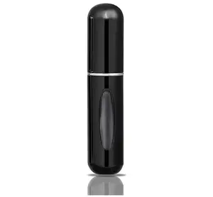 Refillable Mini Perfume Atomizer Bottle, Portable Separate Bottles, Travel and Outings Spray Boxes Dispensers 5ml/0.2oz (Black) Lightweight Container Fragrance Organiser Canister