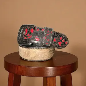 Minotauro Genuine Cowhide Leather Belt