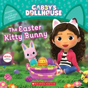 USED-The Easter Kitty Bunny (Gabby's Dollhouse Storybook) by Bobowicz, Pamela (Paperback)